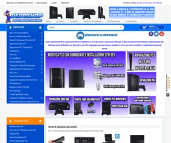 Dedoshop.com(Riparazione Ps4 e Xbox One servizio riparazione Ps5 Nintendo Switch modifica xbox 360) Screenshot