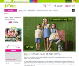 Dedosmodainfantil.com(Dedos) Screenshot