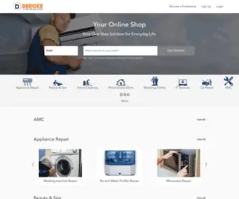 Dedozz.com(Services By Professionals) Screenshot