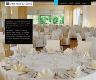 Deeaarsons.com(Hotel Textile Products Suppliers) Screenshot