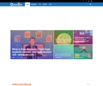 Deeanatech.com(New technology news) Screenshot