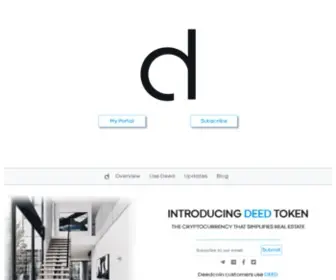 Deedcoinlaunch.com(Deedcoin Launch) Screenshot
