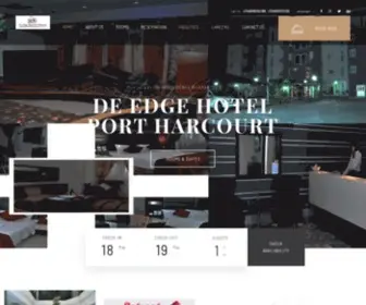 Deedgehotelph.com(De Edge hotel) Screenshot