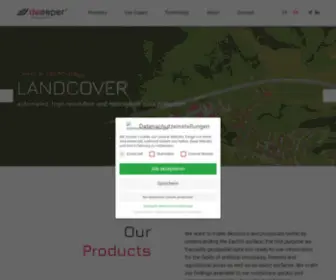 Deeeper-Technology.de(Geospatial insight at scaledeeeper) Screenshot