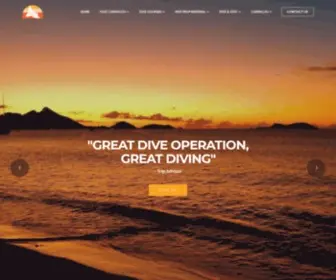 Deeferdiving.com(Deefer Diving Carriacou) Screenshot