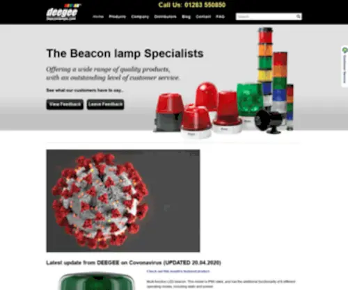 Deegee.com(Warning Signals) Screenshot