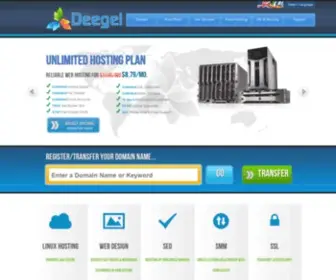 Deegel.com(Deegel Web Design & SEO) Screenshot