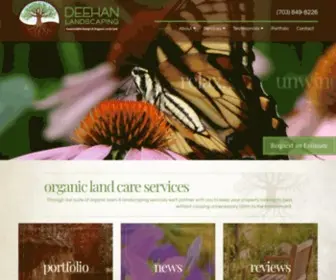 Deehanlandscaping.com(Deehan Landscaping) Screenshot