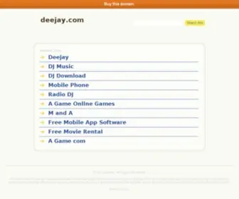 Deejay.com(Deejay) Screenshot