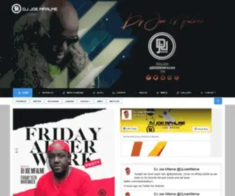 Deejayjoemfalme.com(Deejay Joe Mfalme) Screenshot