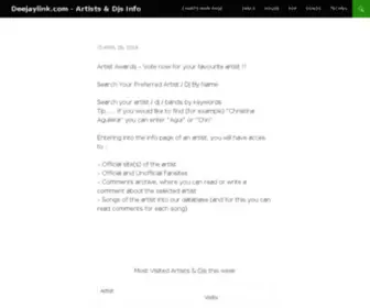 Deejaylink.com(New songs) Screenshot