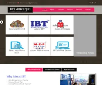 Deekshacompetitiveexams.com(IBT #1 Coaching for bank exam) Screenshot