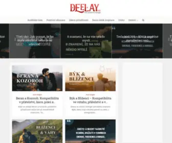 Deelay.cz(Svět pozitivní energie) Screenshot
