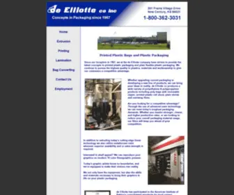 Deelliotte.com(De Elliotte co) Screenshot