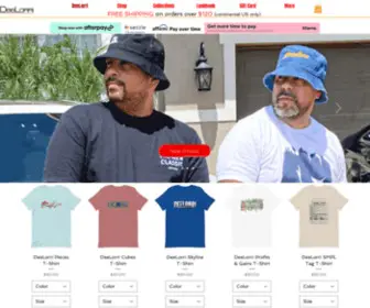 Deelorriapparel.com(A Lifestyle Brand) Screenshot
