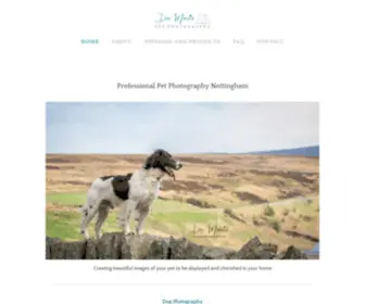 Deemaciephotography.co.uk(Dog and Pet Photography Nottingham) Screenshot