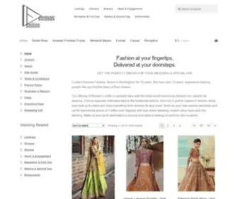 Deemasfashion.us(Bridal Shop) Screenshot