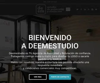 Deemestudio.es(Agencia de Publicidad y Rotulación) Screenshot
