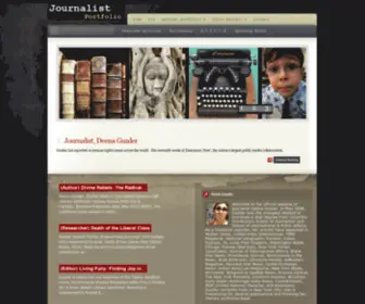 Deenaguzder.com(Journalist Deena Guzder) Screenshot