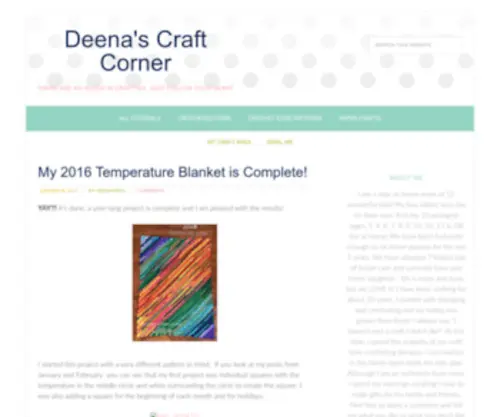 Deenascraftcorner.com(Deena's Craft Corner) Screenshot