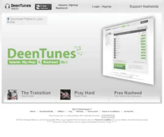 Deentunes.com(Islamic Mp3) Screenshot