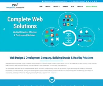 Deenwebindia.com(Website design & development Company in Delhi) Screenshot