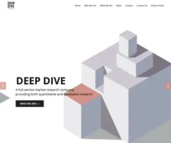 Deep-Dive.rs(Agencija za istraživanje tržišta) Screenshot