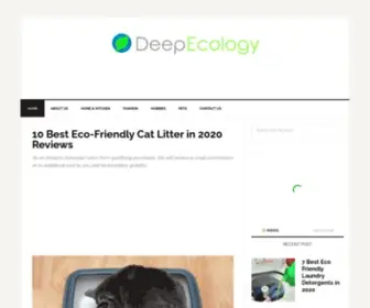 Deep-Ecology.org(Ecology) Screenshot