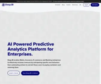 Deep.bi(The next generation BI & AI platform for enterprises) Screenshot