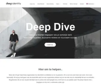 Deep.nl(Creatieve Merkidentiteit & Rebranding Agency) Screenshot