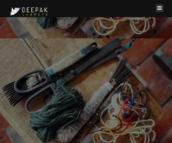 Deepakcarpets.com(Deepak Carpets) Screenshot