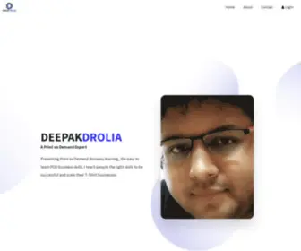 Deepakdrolia.com(Deepakdrolia) Screenshot