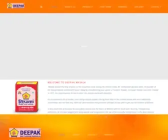 Deepakmasala.com(Deepak Masala Jalgaon) Screenshot