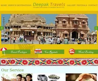 Deepaktravels.co.in(Deepak Travels) Screenshot