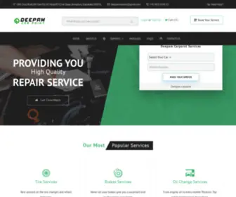 Deepamcarpoint.com(Best Car service) Screenshot