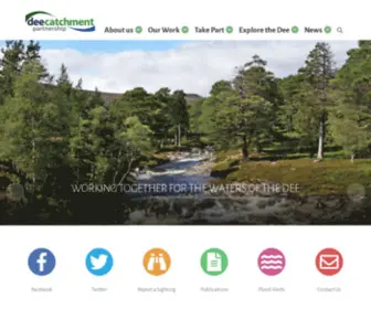 Deepartnership.org(Dee Catchment Partnership) Screenshot