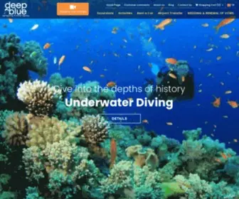 Deepbluetravel.com.tr(Deep Blue Travel) Screenshot