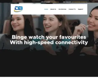 Deepbroadband.in(Broadband &amp; telecom) Screenshot