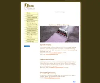 Deepcleanltd.com(Deep Clean LTD) Screenshot