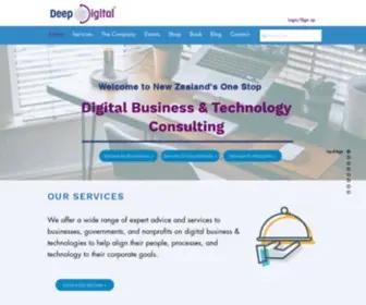 Deepdigital.co.nz(Digital Business Consulting) Screenshot