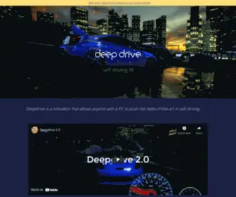 Deepdrive.io(Deepdrive) Screenshot
