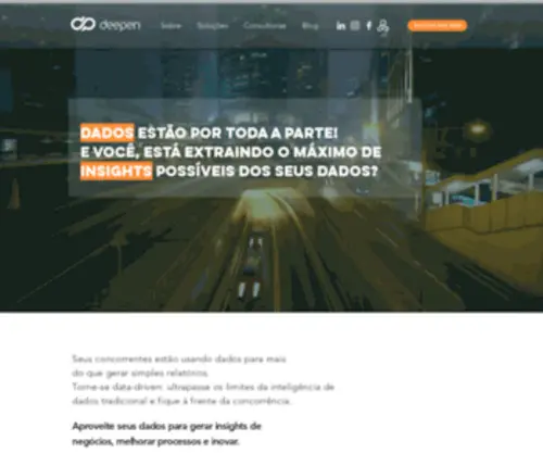 Deepen.com.br(Análises Preditivas) Screenshot