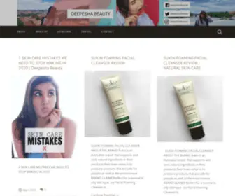 Deepeshabeauty.com(Deepeshabeauty) Screenshot