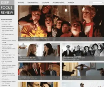 Deepfocusreview.com(Movie Reviews) Screenshot