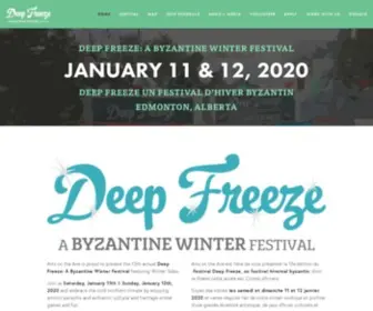 Deepfreezefest.ca(Deep Freeze) Screenshot