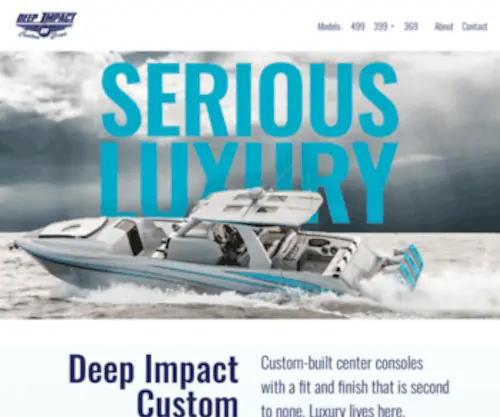 Deepimpactboats.com(Deepimpactboats) Screenshot