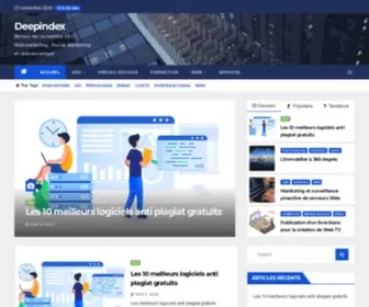 Deepindex.com(Moteur de recherche SEO Webmarketing) Screenshot