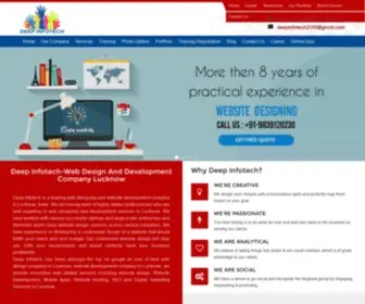 Deepinfotech.co.in(Best Website Designing Company) Screenshot