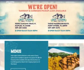 Deeplagoon.com(Deep Lagoon Seafood) Screenshot