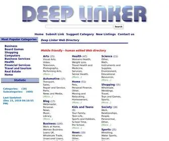 Deeplinker.net(Mobile friendly) Screenshot